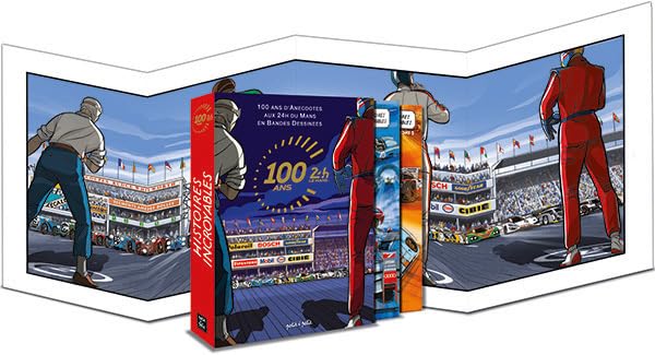 Les 24h du Mans, le coffret anniversaire: Avec un panorama dépliant Manga