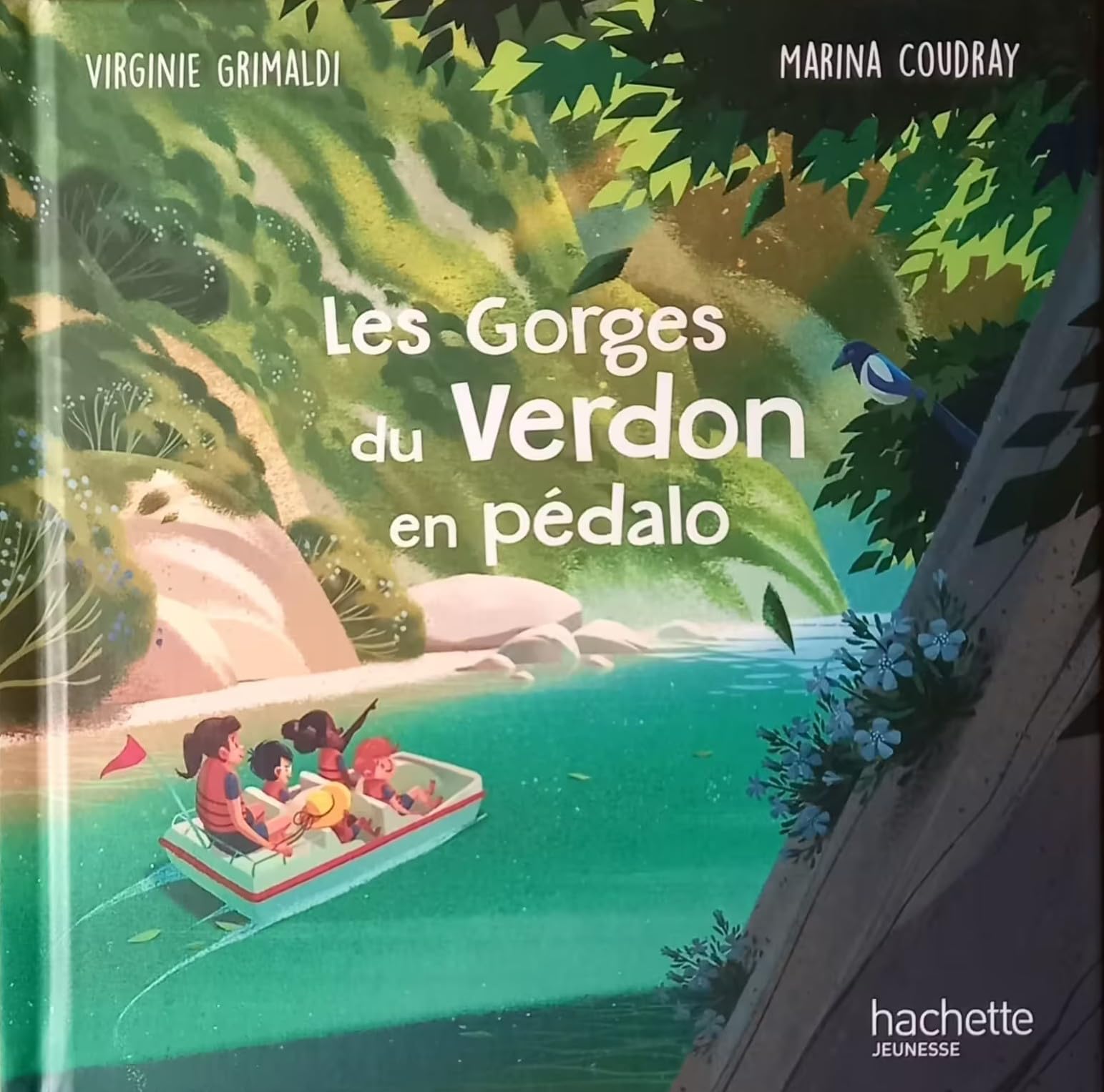 Les gorges de VERDON en pédalo - Virginie GRIMALDI - Marina COUDRAY book