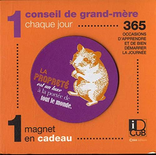 Éphémérides Secrets de grand-mère: 1 secret de grand-mère chaque jour book