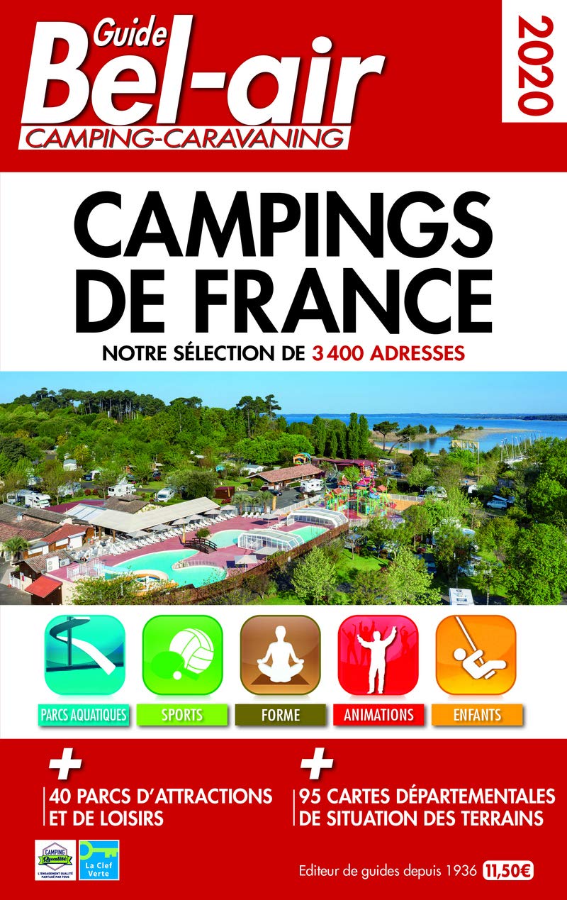 Guide Bel-air Campings de France 2020 book
