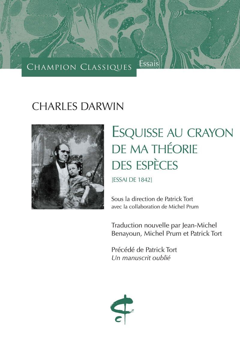 Esquisse au crayon de ma théorie des espèces - book