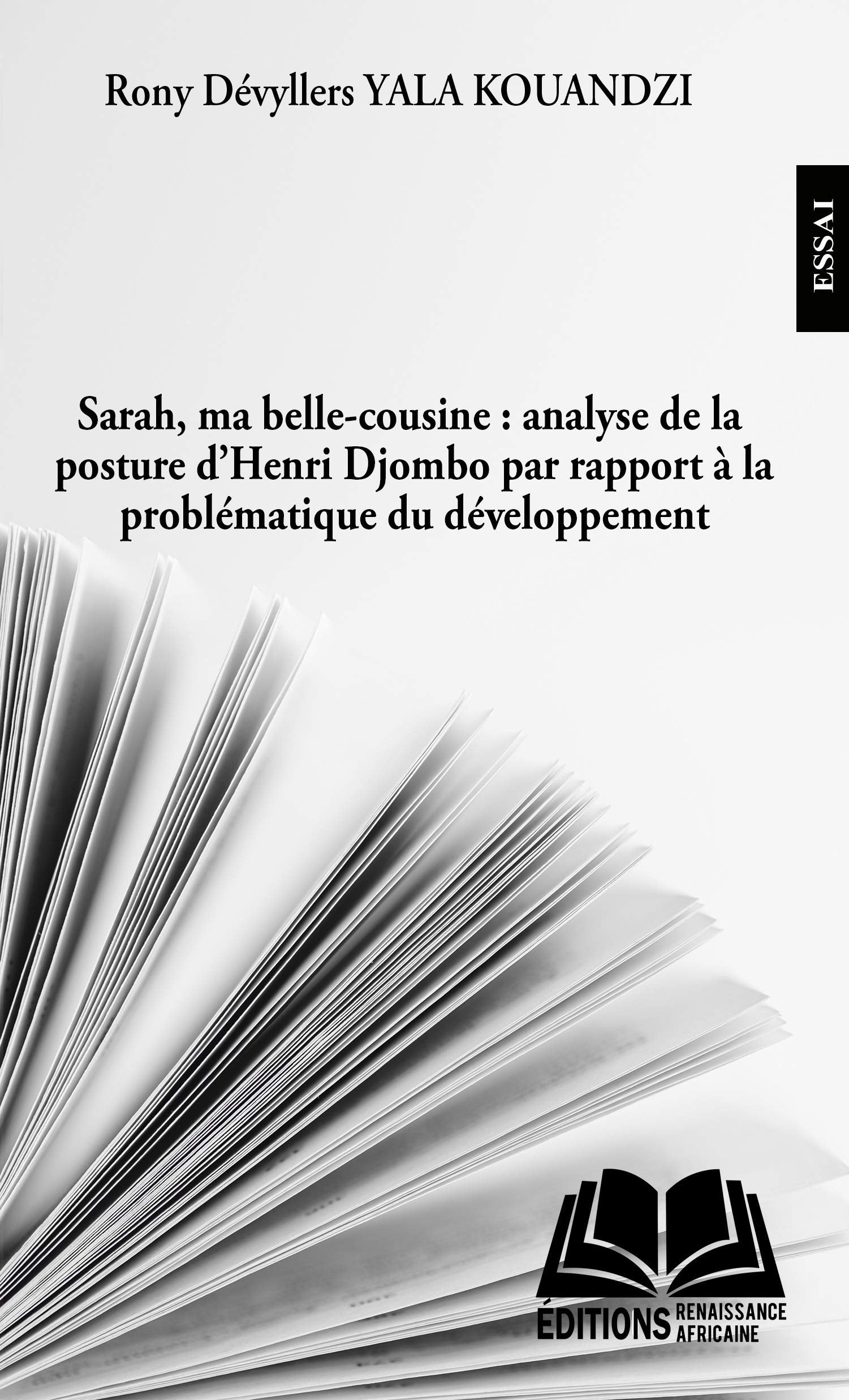 SARAH MA BELLE-COUSINE ANALYSE DE LA POSTURE D'HENRI DJOMBO book