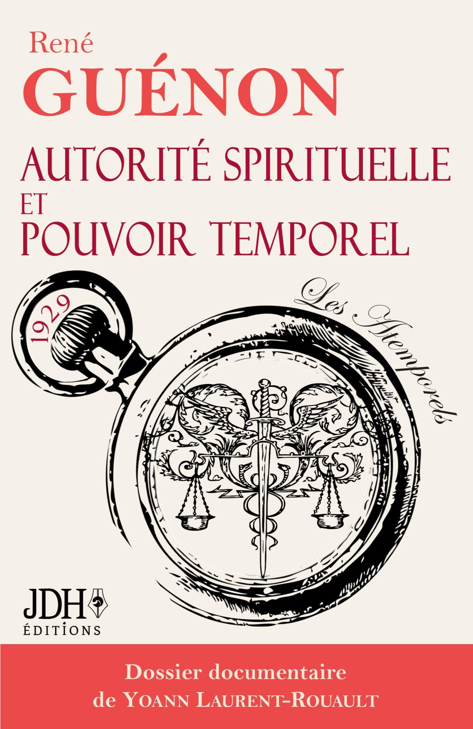 Autorité spirituelle et pouvoir temporel: Édition 2024 - Dossier documentaire de Yoann Laurent-Rouault book