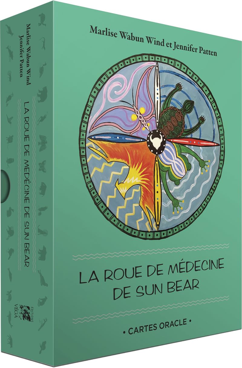La roue de médecine de Sun Bear - Cartes Oracle book
