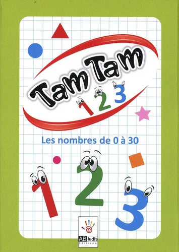 Tam Tam 1 2 3 : les nombres de 0 à 30 Non-fiction