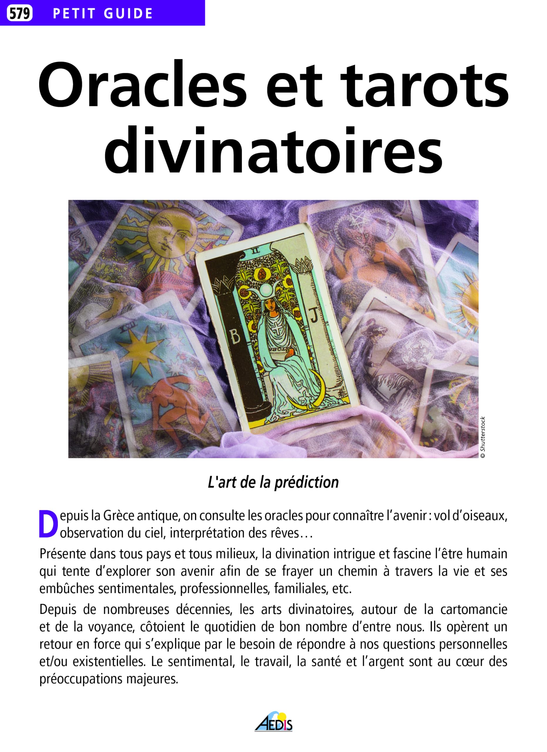 N° 579 - Oracles et tarots divinatoires Religion & Esotericism