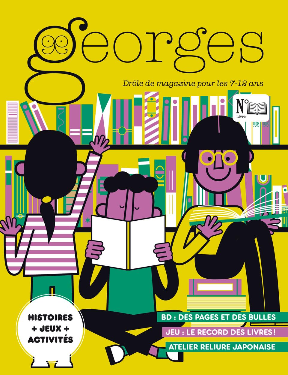Magazine Georges n°72 Livre - oct/nov 2024 Children's books
