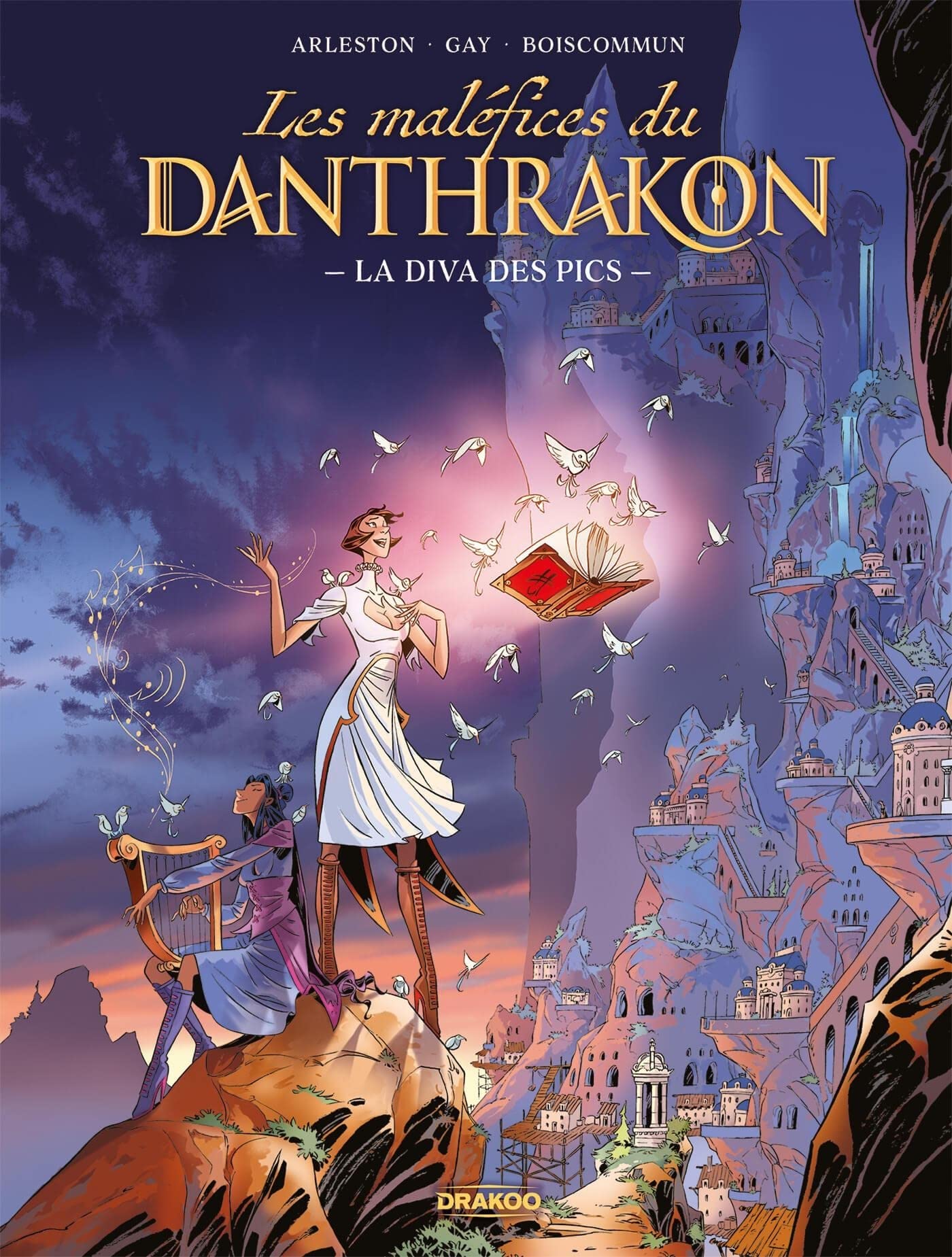 Les Maléfices du Danthrakon - vol. 01 - histoire complète: La diva des pics Manga