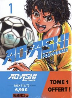 Pack Ao Ashi playmaker : tomes 1 et 2, tome 1 offert ! book