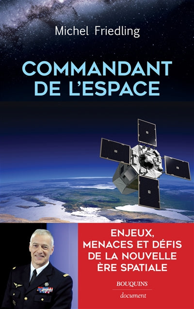 Product Image: Commandant de l'espace : enjeux, menaces et défis de la nouvelle ère spatiale