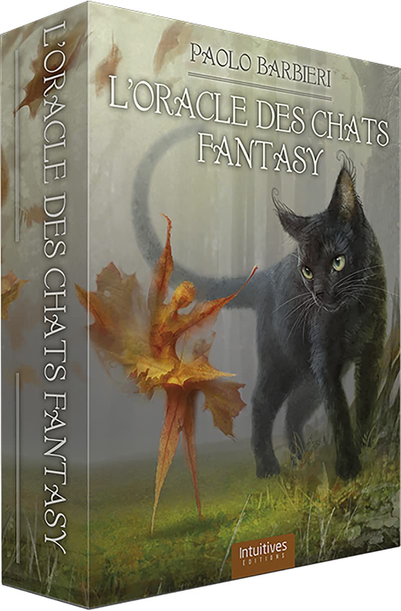 Coffret Oracle des chats fantasy: Avec 23 cartes oracle Religion & Esotericism
