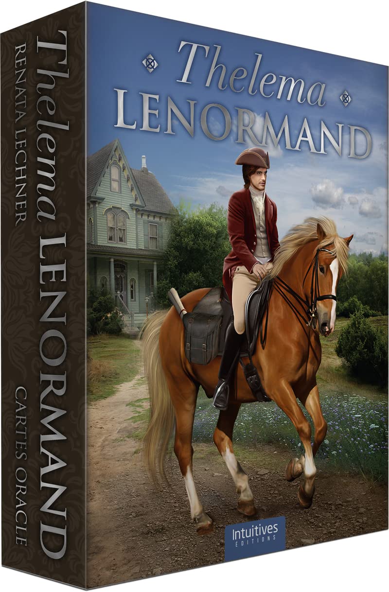 Coffret Thelema Lenormand: 36 cartes oracle et un livre Religion & Esotericism