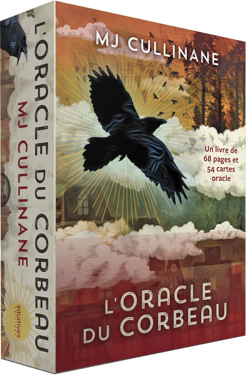 Coffret Oracle du corbeau: Avec 1 livret et 54 cartes Religion & Esotericism