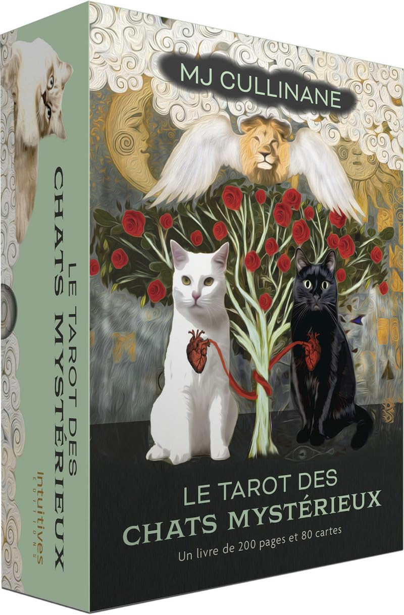 Coffret Le Tarot des chats mystérieux book