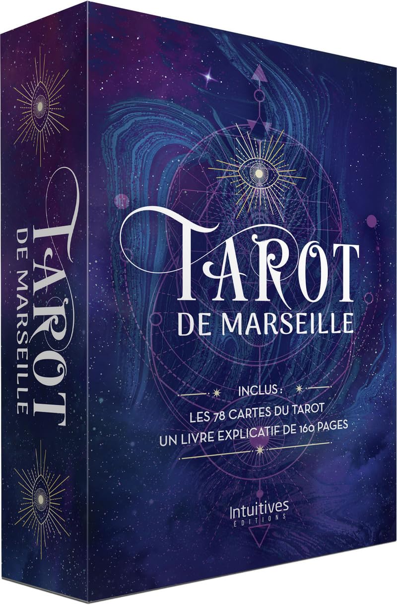 Coffret Tarot de Marseille: Avec les 78 cartes du tarot et un livret explicatif de 160 pages Religion & Esotericism