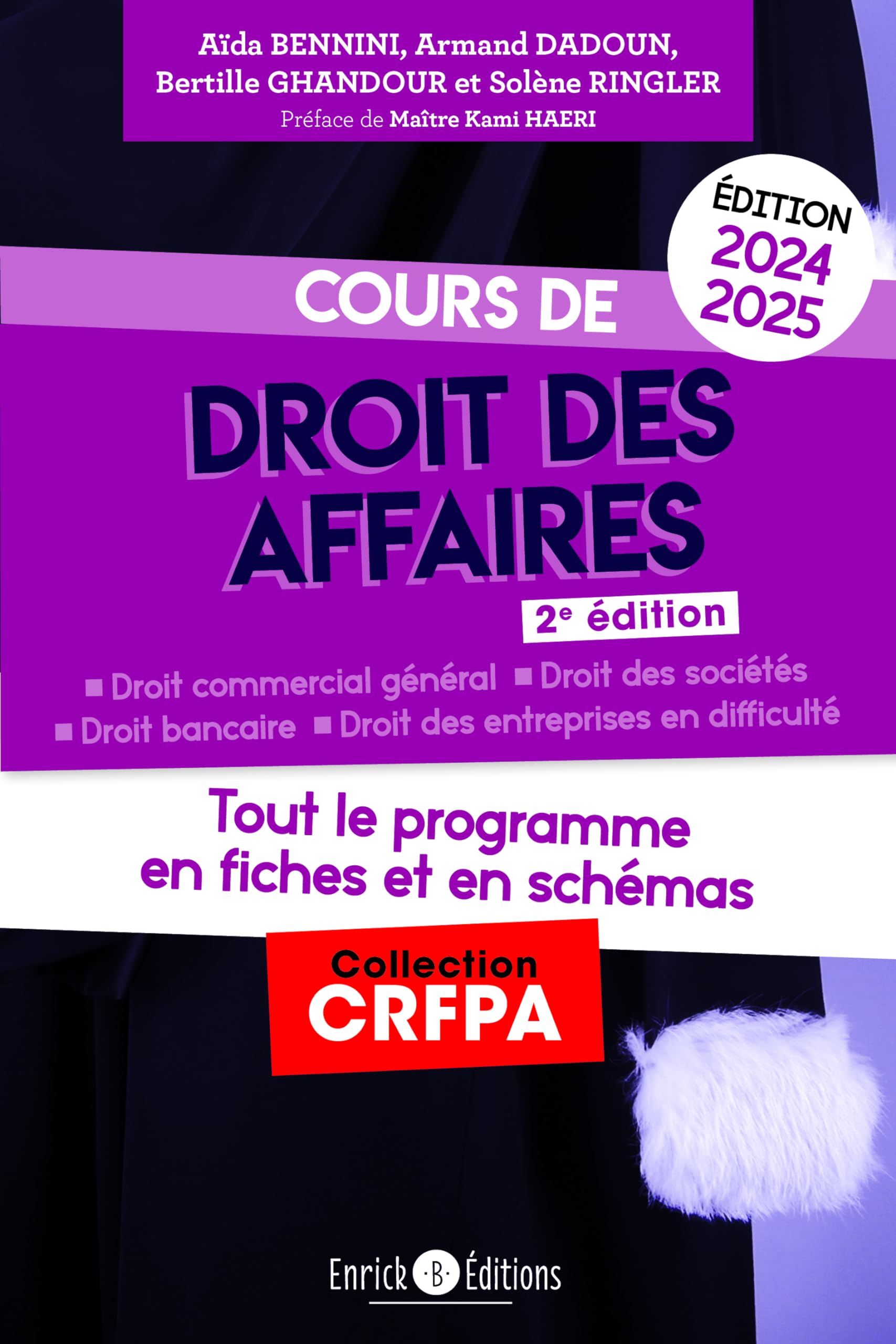 Cours de droit des affaires 2024-2025: Tout le programme en fiches et en schémas book