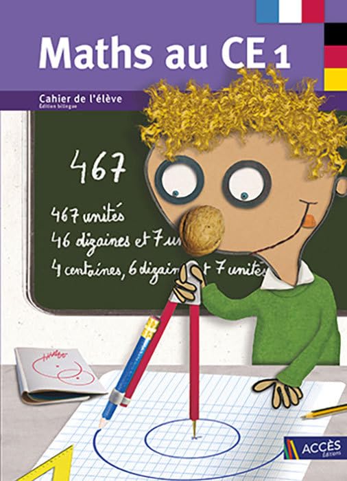 BILINGUE Maths au CE1 Cahier de l'élève (unité): BILINGUE Maths au CE1 Cahier de l'élève (unité) Non-fiction