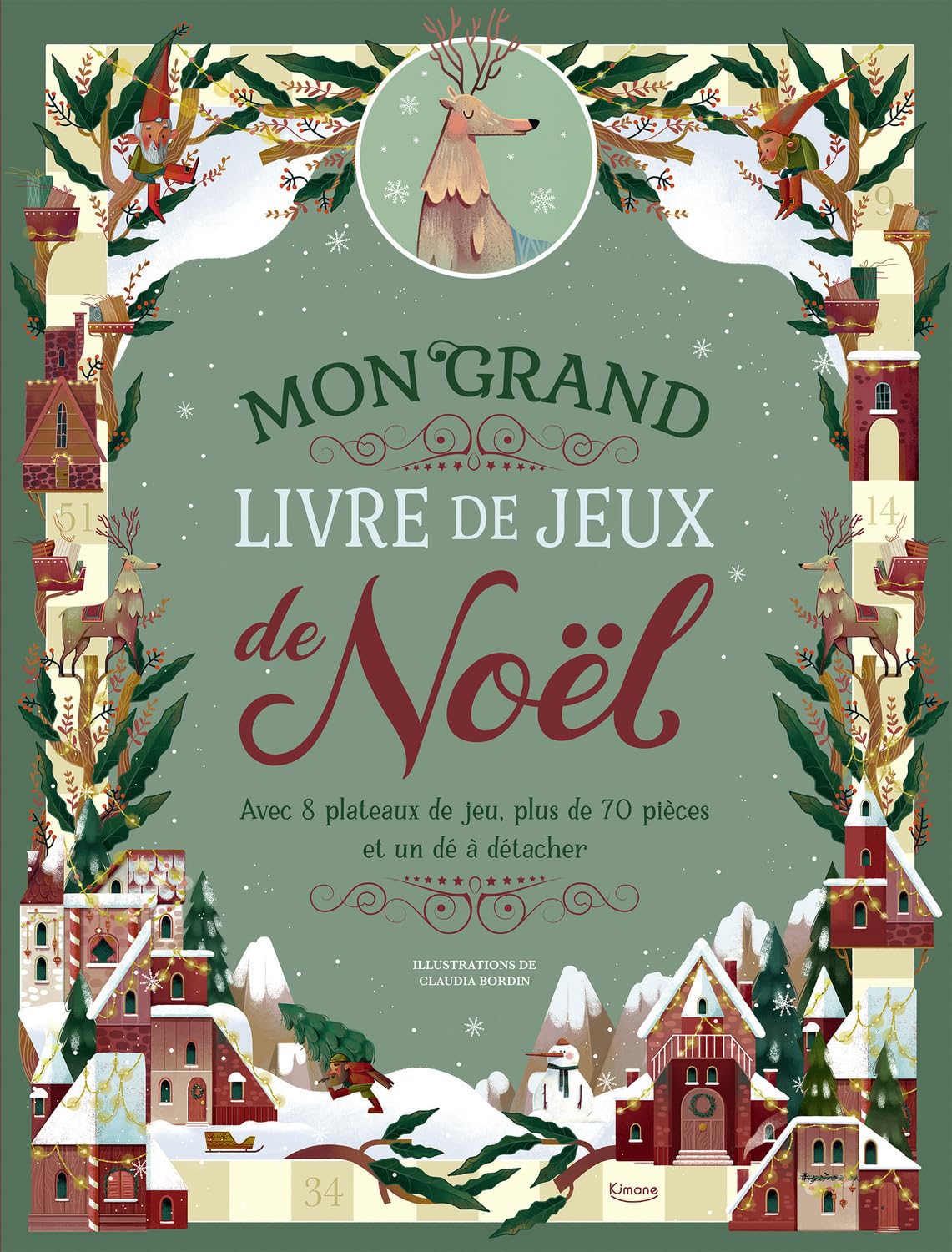 Mon grand livre de jeux de Noël book
