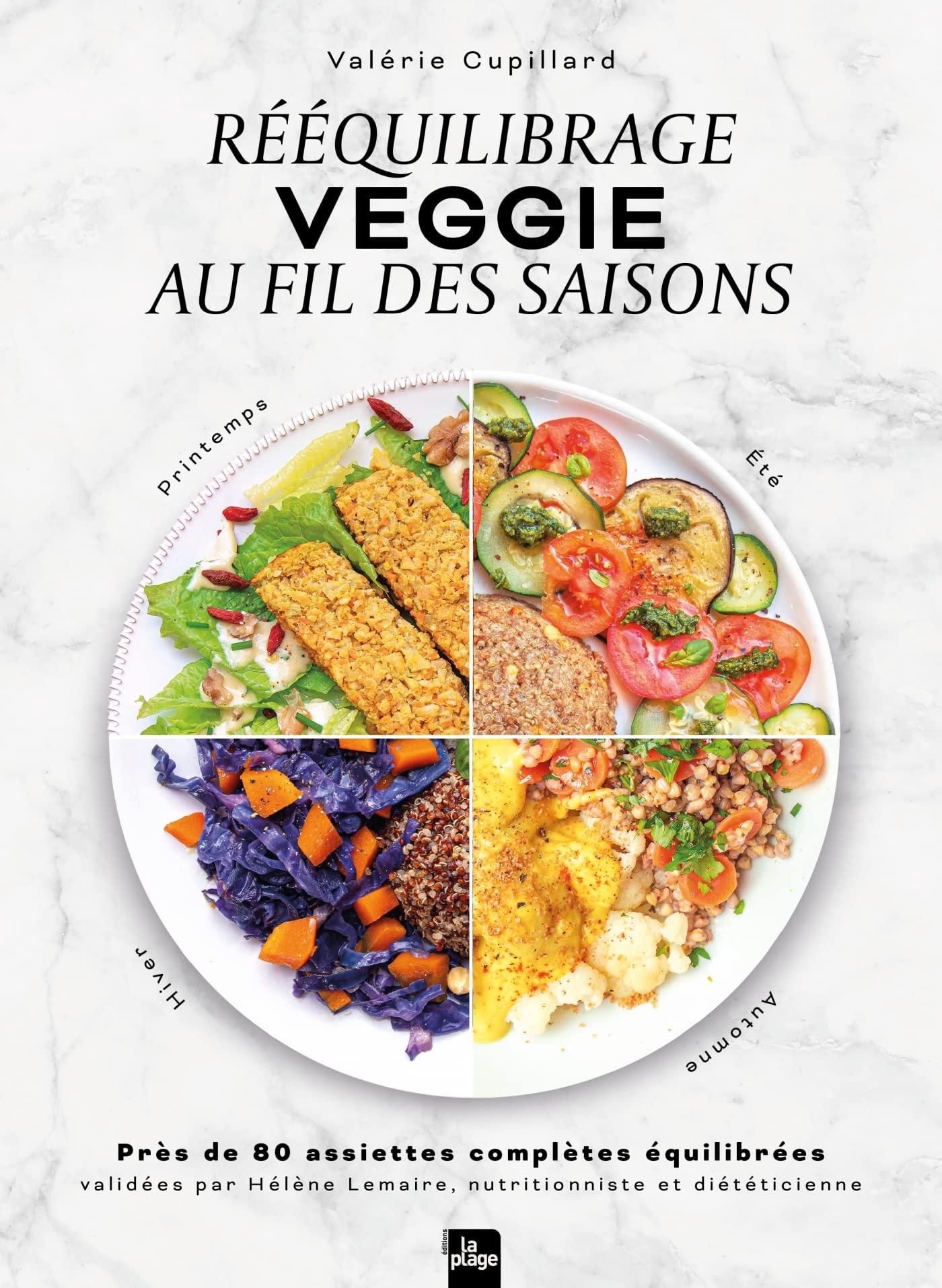 Rééquilibrage veggie au fil des saisons book