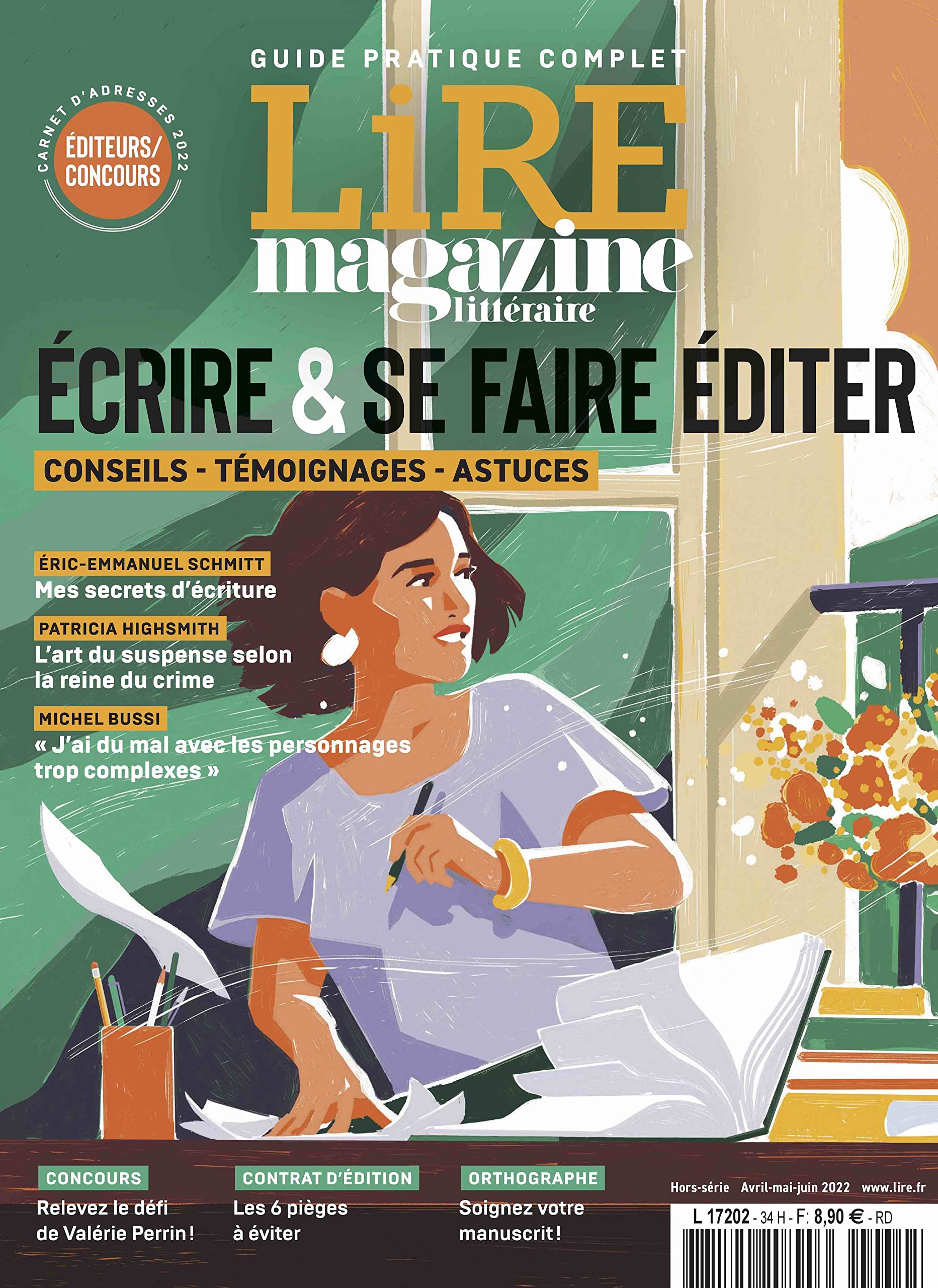 Lire Magazine Littéraire HS : Écrire et se faire éditer - édition 2022 - Avril/Mai/Juin 2022 book