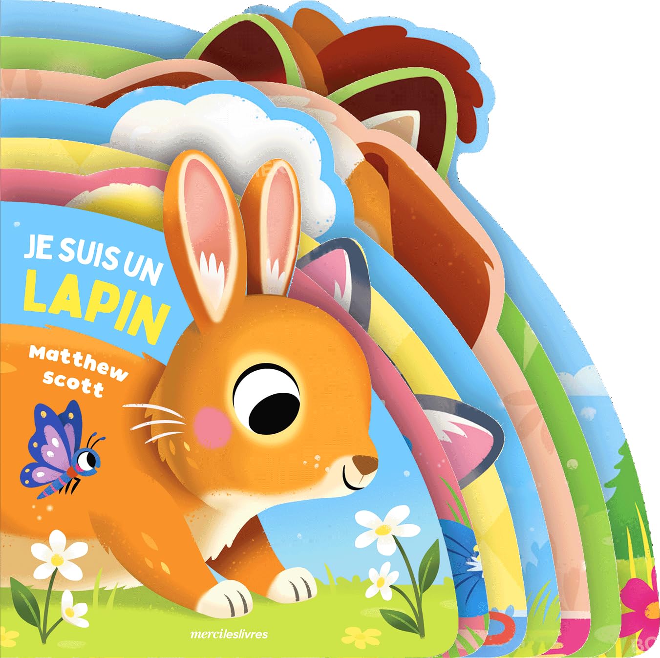 Je suis un lapin: Livre tout-carton à formes découpées book