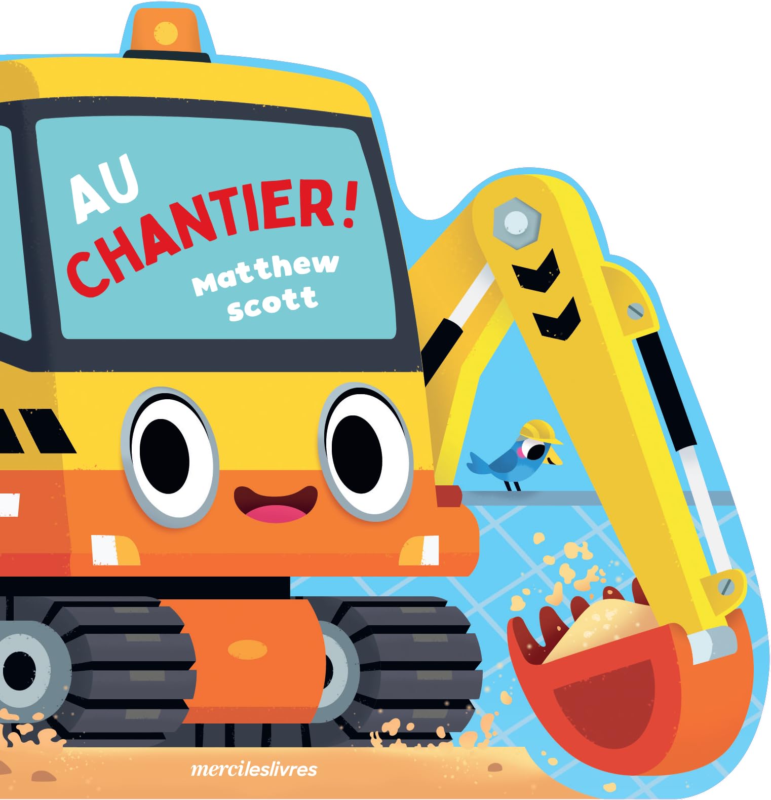 Au chantier !: Livre tout-carton à formes découpées book