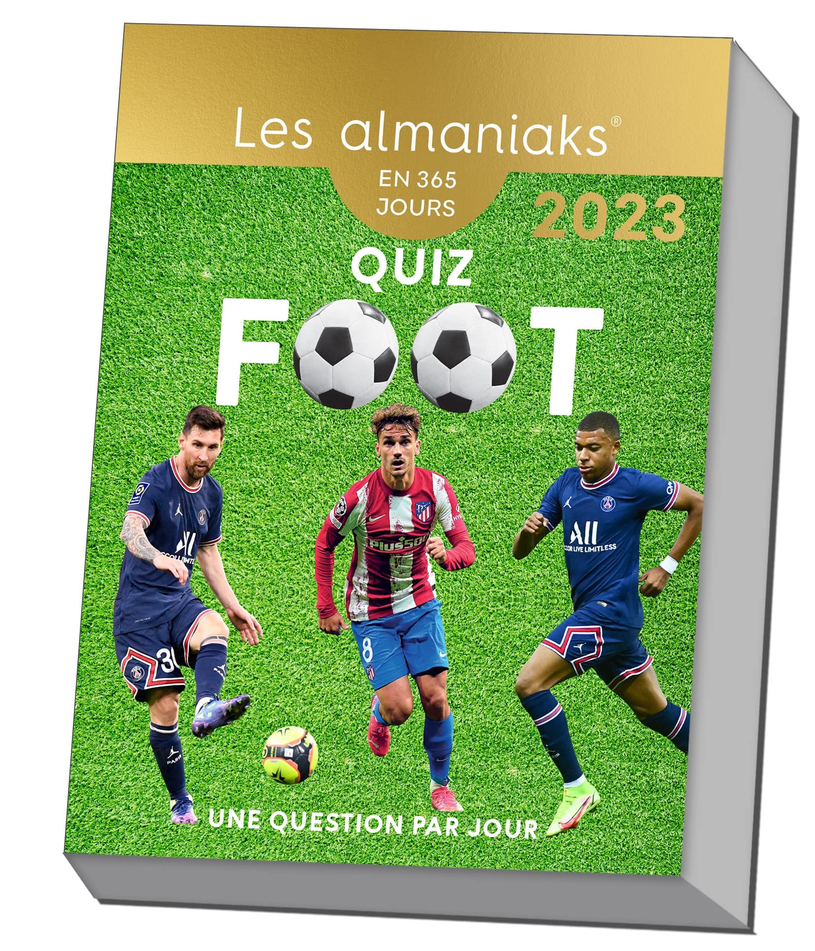 Calendrier Almaniak Quiz foot 2023 : 1 information football par jour book