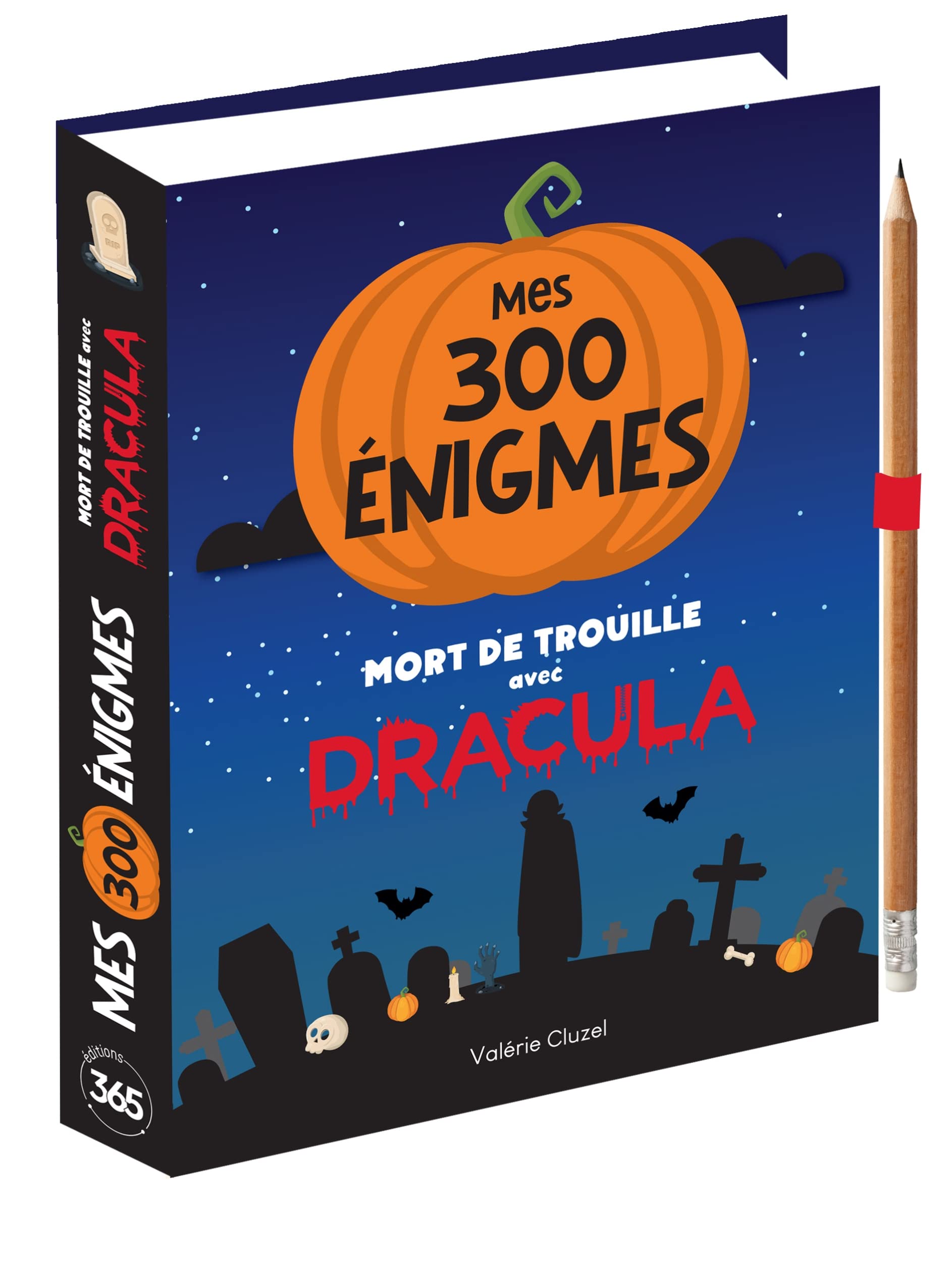 Mes 300 énigmes mort de trouille avec Dracula book