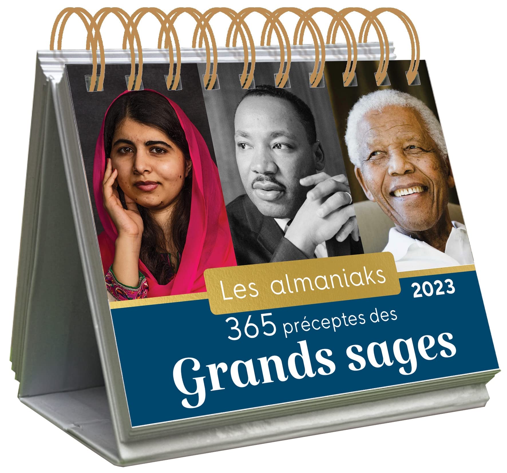 Almaniak 365 préceptes de grands sages 2023 - Calendrier 1 citation par jour book