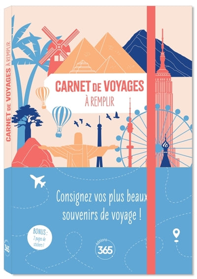 Product Image: Carnet de voyages à remplir