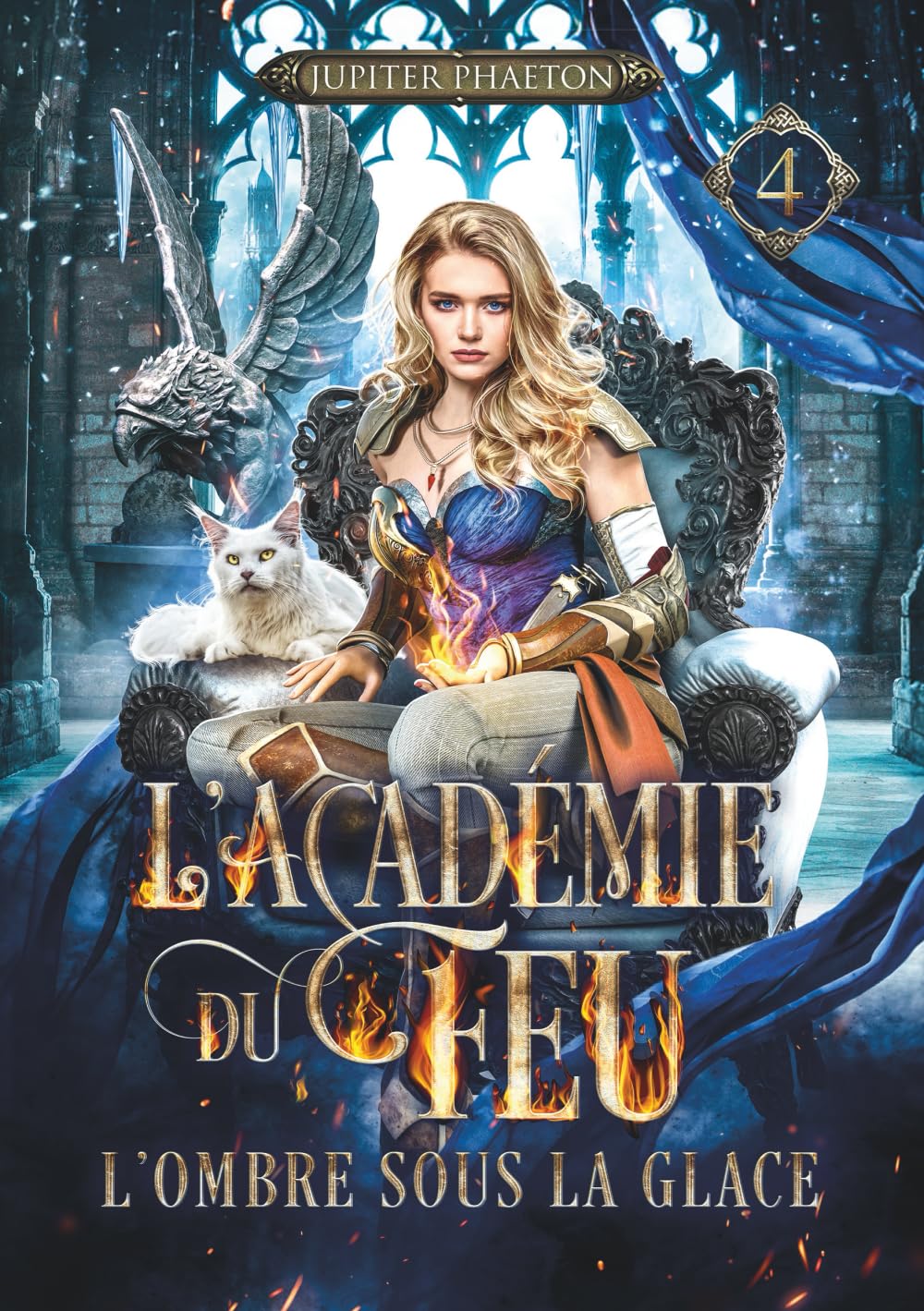 L'ombre sous la glace (L'académie du feu, Band 4) Fantasy & Sci-Fi