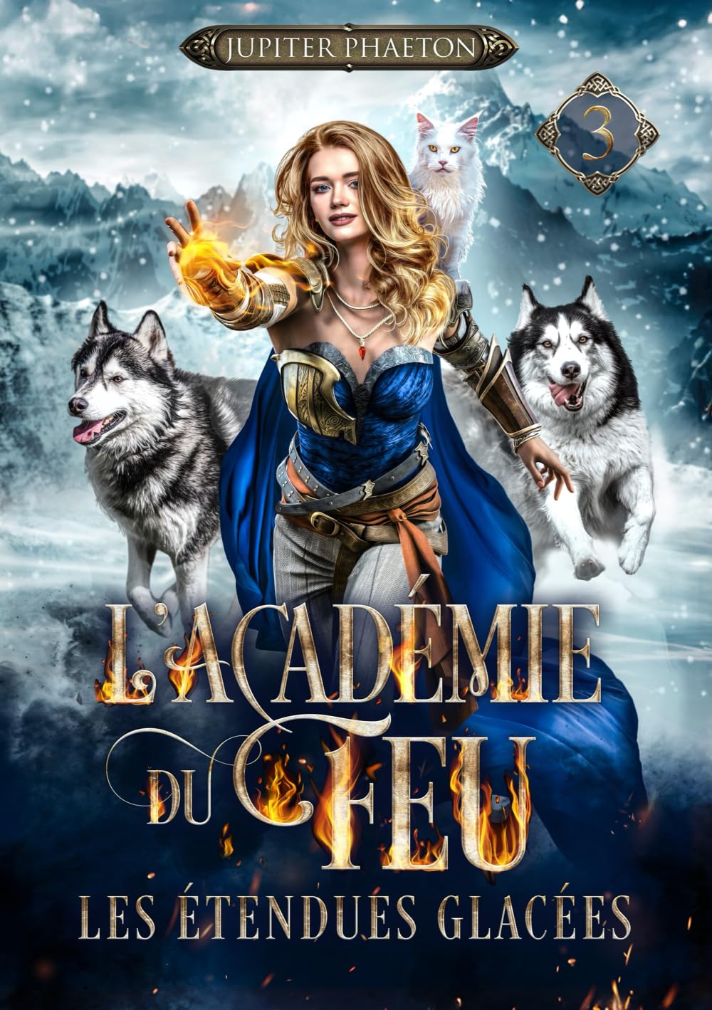 Les étendues glacées (L'académie du feu, Band 3) Fantasy & Sci-Fi