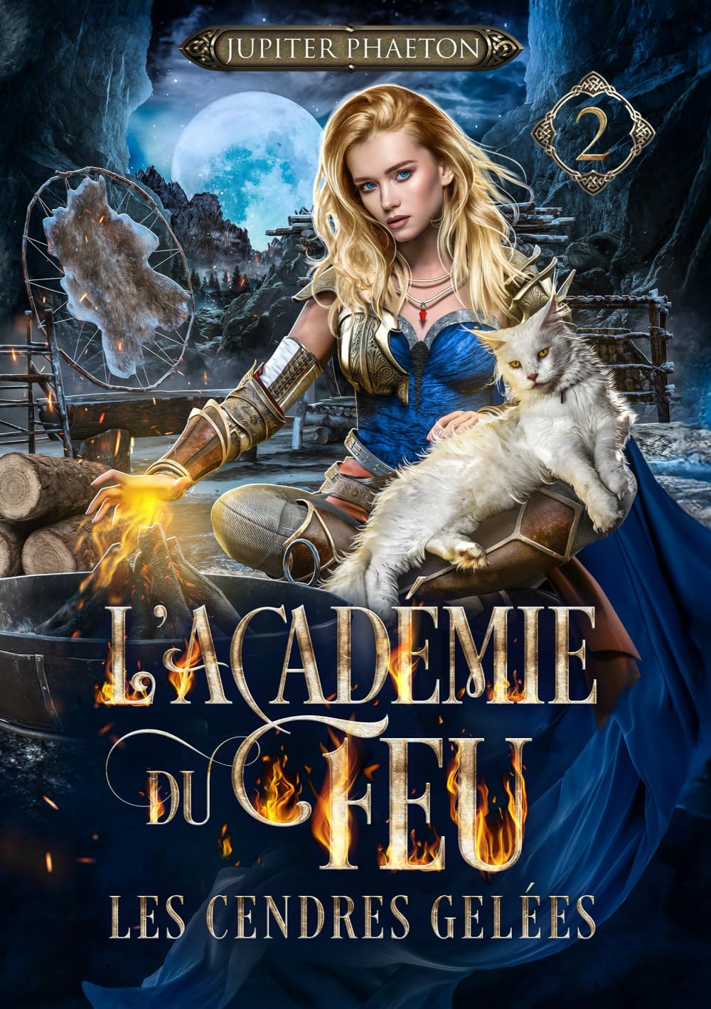 Les cendres gelées (L'académie du feu, Band 2) Fantasy & Sci-Fi