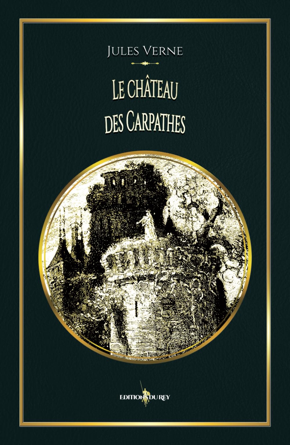 Le château des Carpathes: Edition illustrée par 40 gravures book
