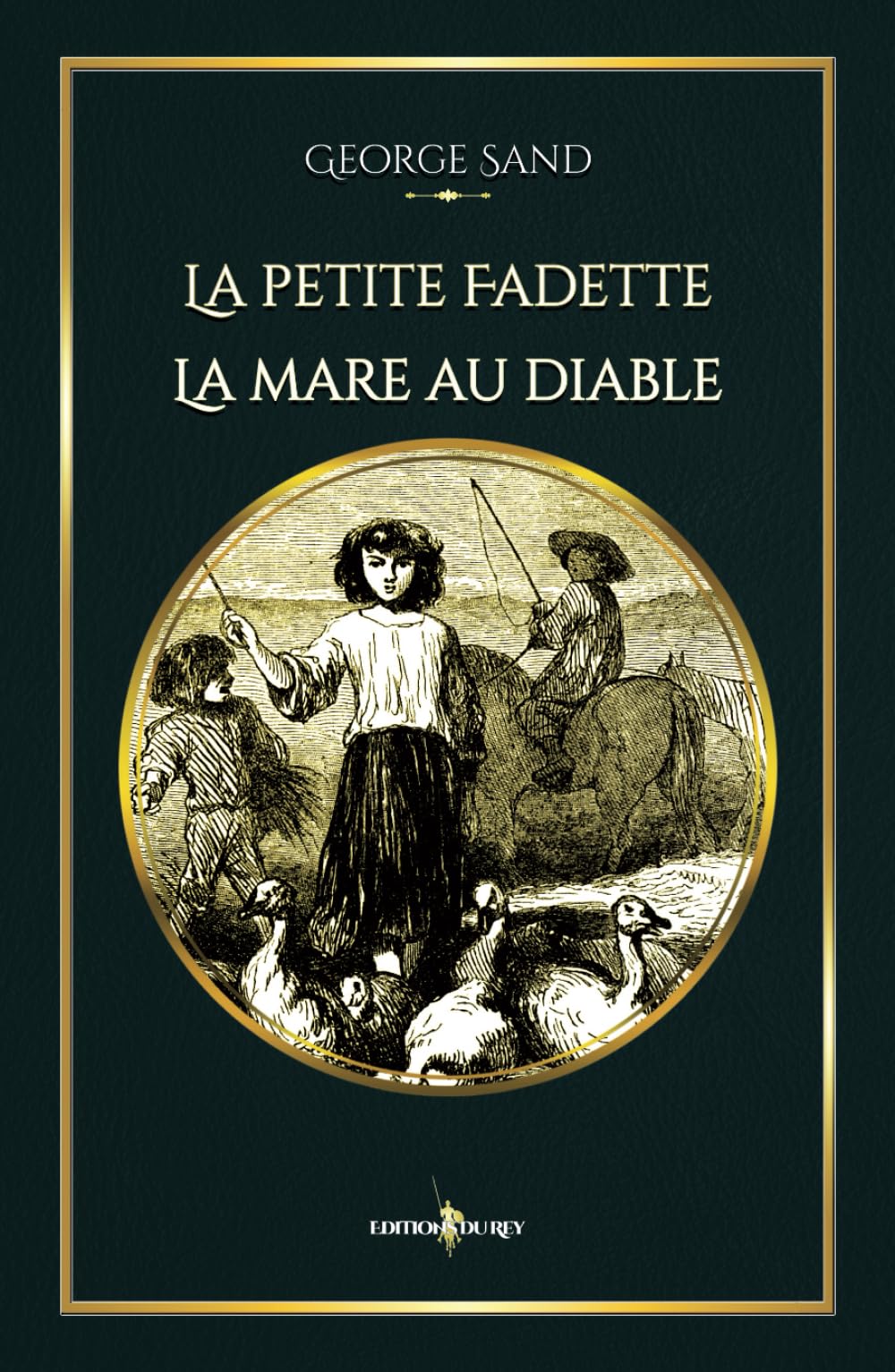 La petite Fadette - La mare au diable: - Edition illustrée par 18 gravures book