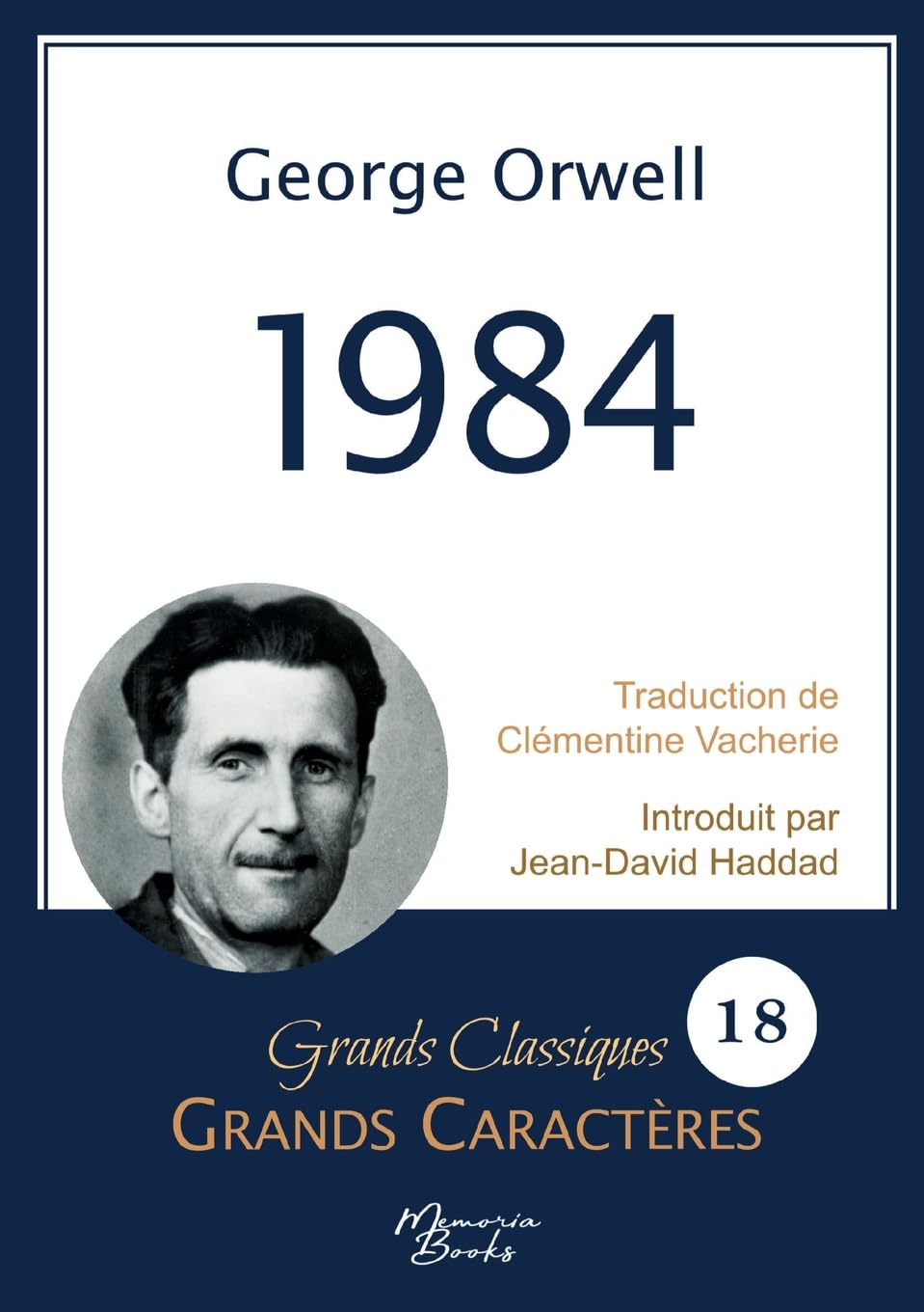 1984 en grands caractères: Police Arial 18 facile à lire book