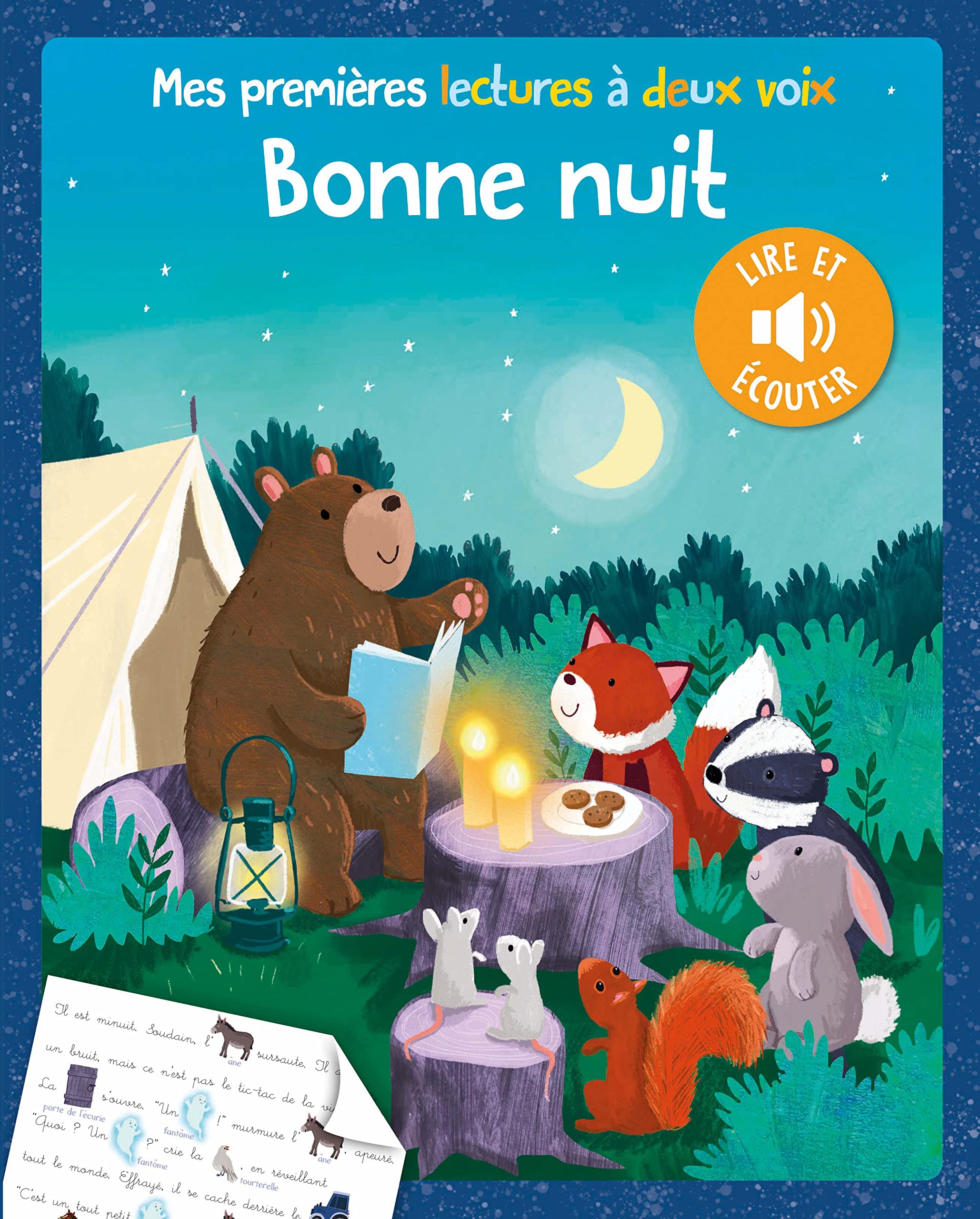 MES PREMIERES LECTURES À DEUX VOIX - BONNE NUIT: Lire et écouter Non-fiction