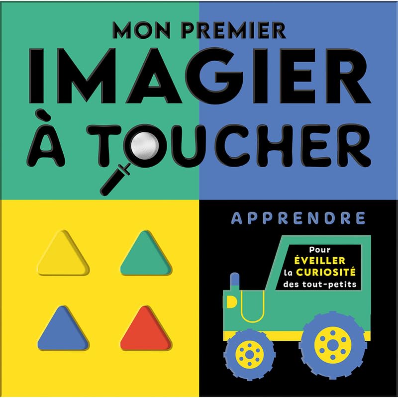 Mon premier imagier à toucher - apprendre book
