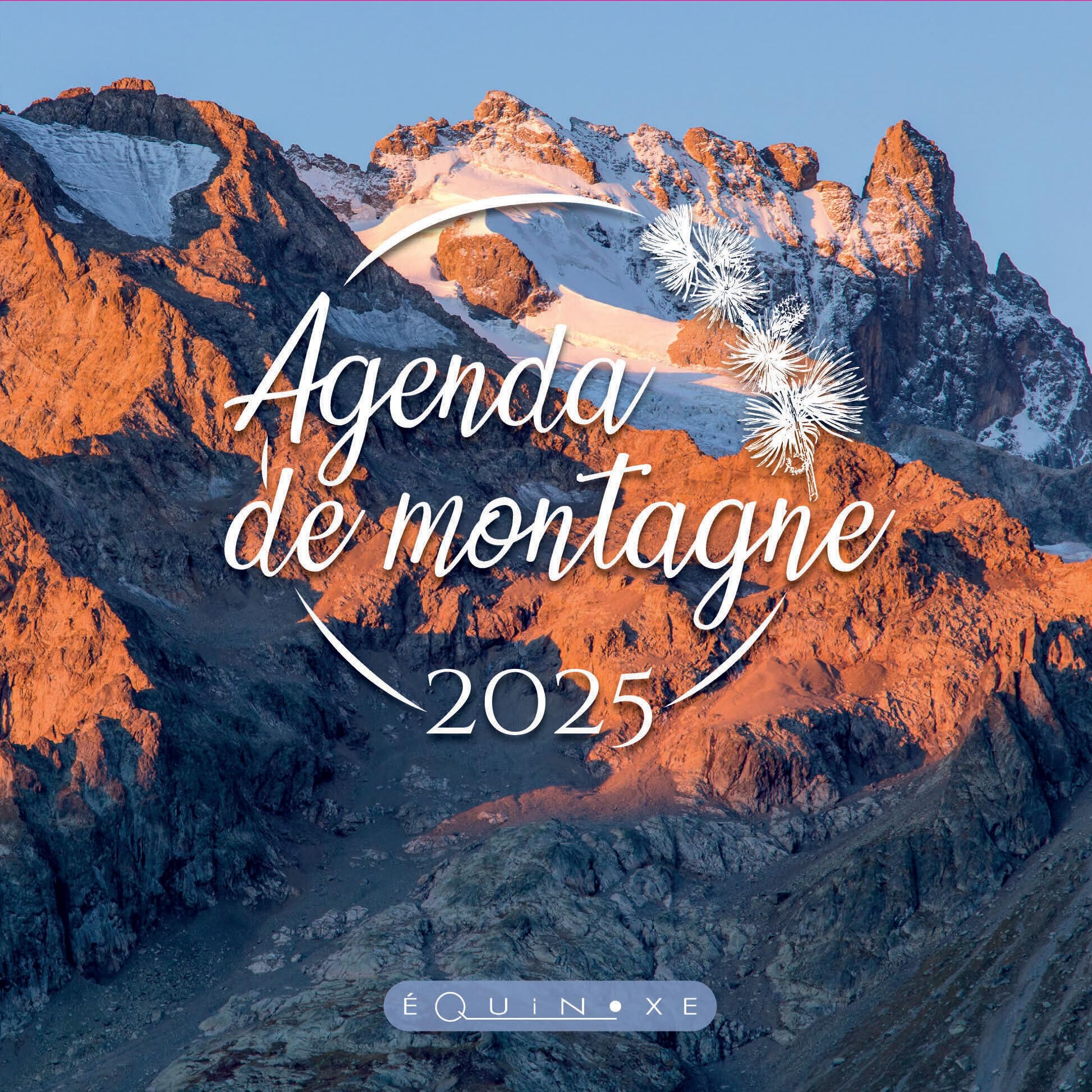 Agenda montagne 2025 petit format book