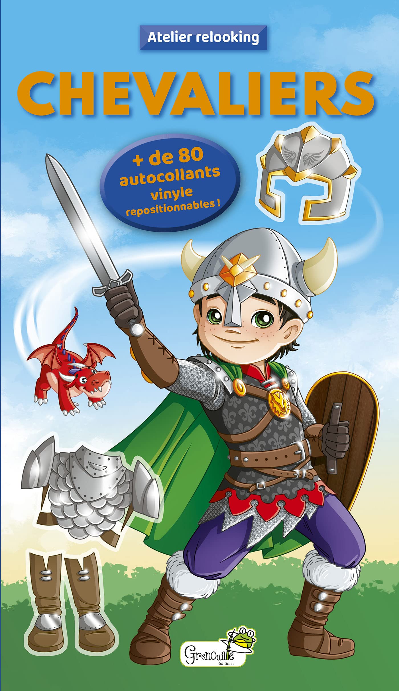 Chevaliers: + de 80 autocollants vinyle repositionnables ! Tiptoi & Games