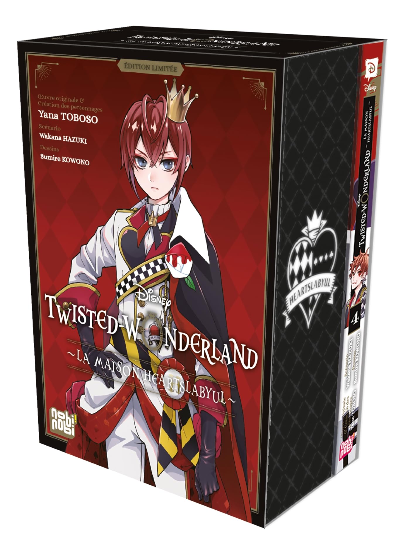 Twisted-Wonderland - La Maison Heartslabyul T04 Edition limitée Manga