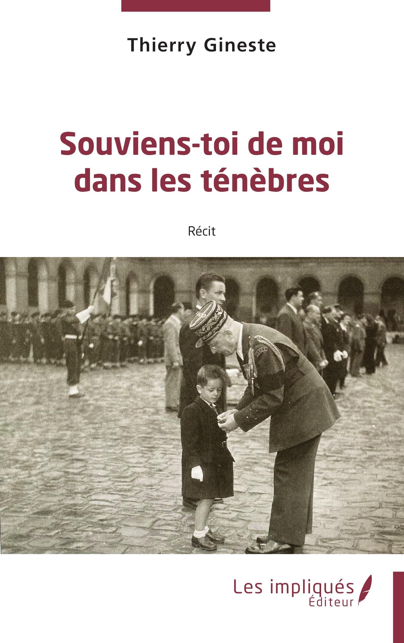 Souviens- toi de moi dans les ténèbres: Récit book