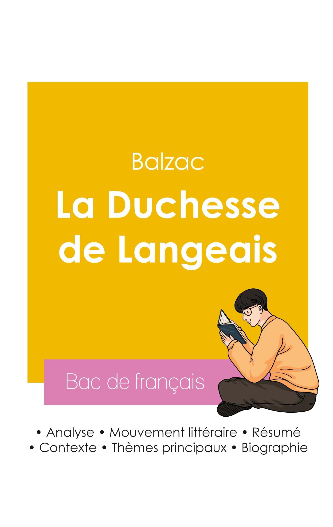 Réussir son Bac de français 2026 : Analyse du roman La Duchesse de Langeais de Balzac Study Guides