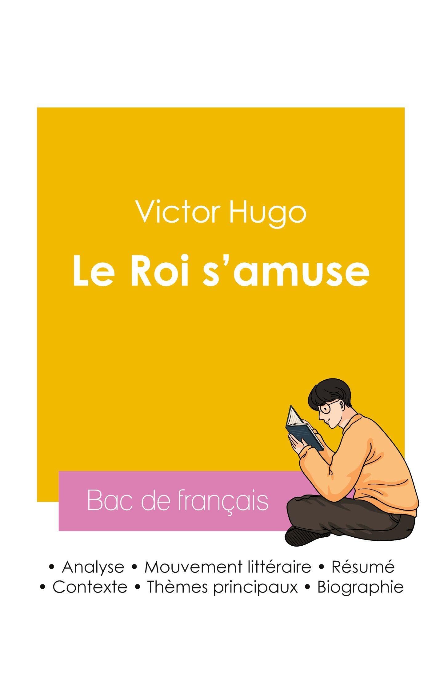 Réussir son Bac de français 2026 : Analyse de la pièce de théâtre Le Roi s'amuse de Victor Hugo Study Guides