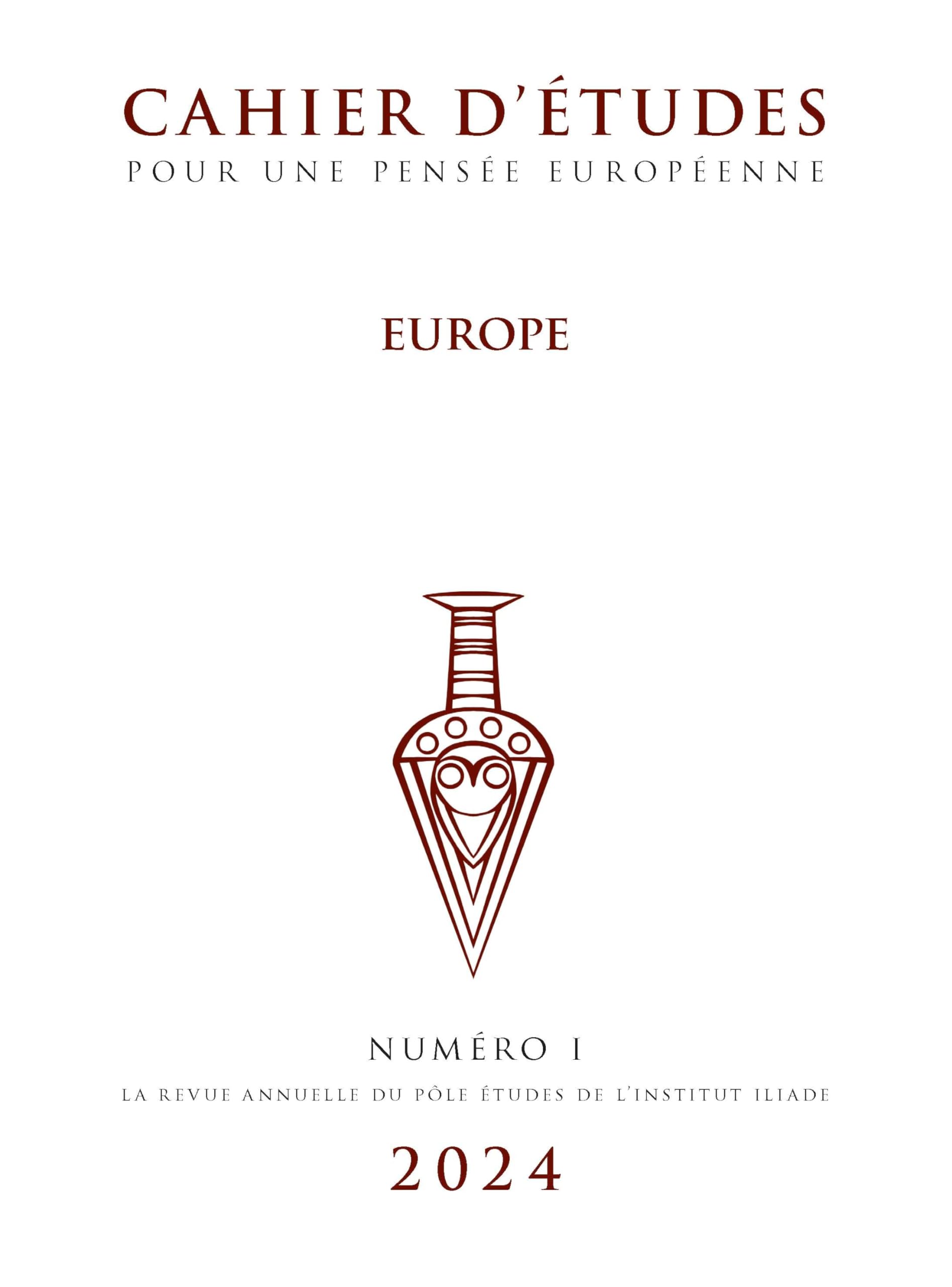 Cahier d'études pour une pensée européenne, vol 1. Europe Books