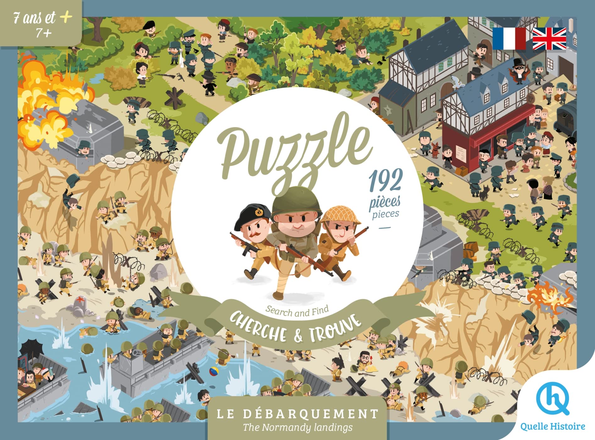 Puzzle Cherche et Trouve - Le Débarquement (2nde Ed) Leisure & Fun