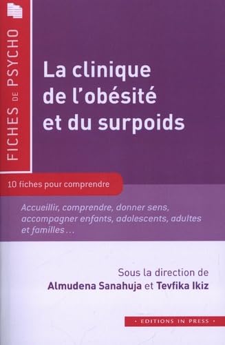 La clinique de l'obésité: Fiches de psycho book