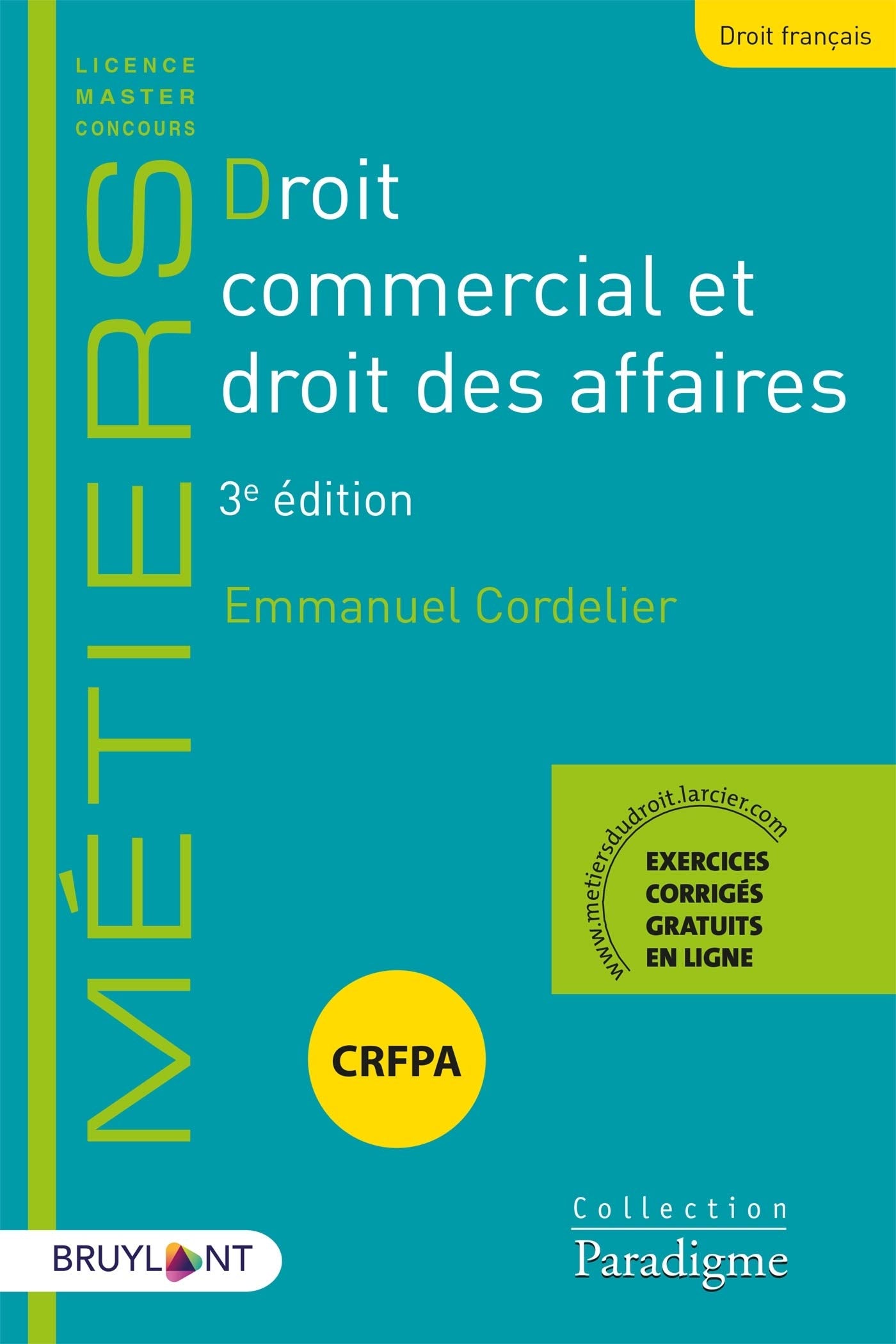Droit commercial et droit des affaires book