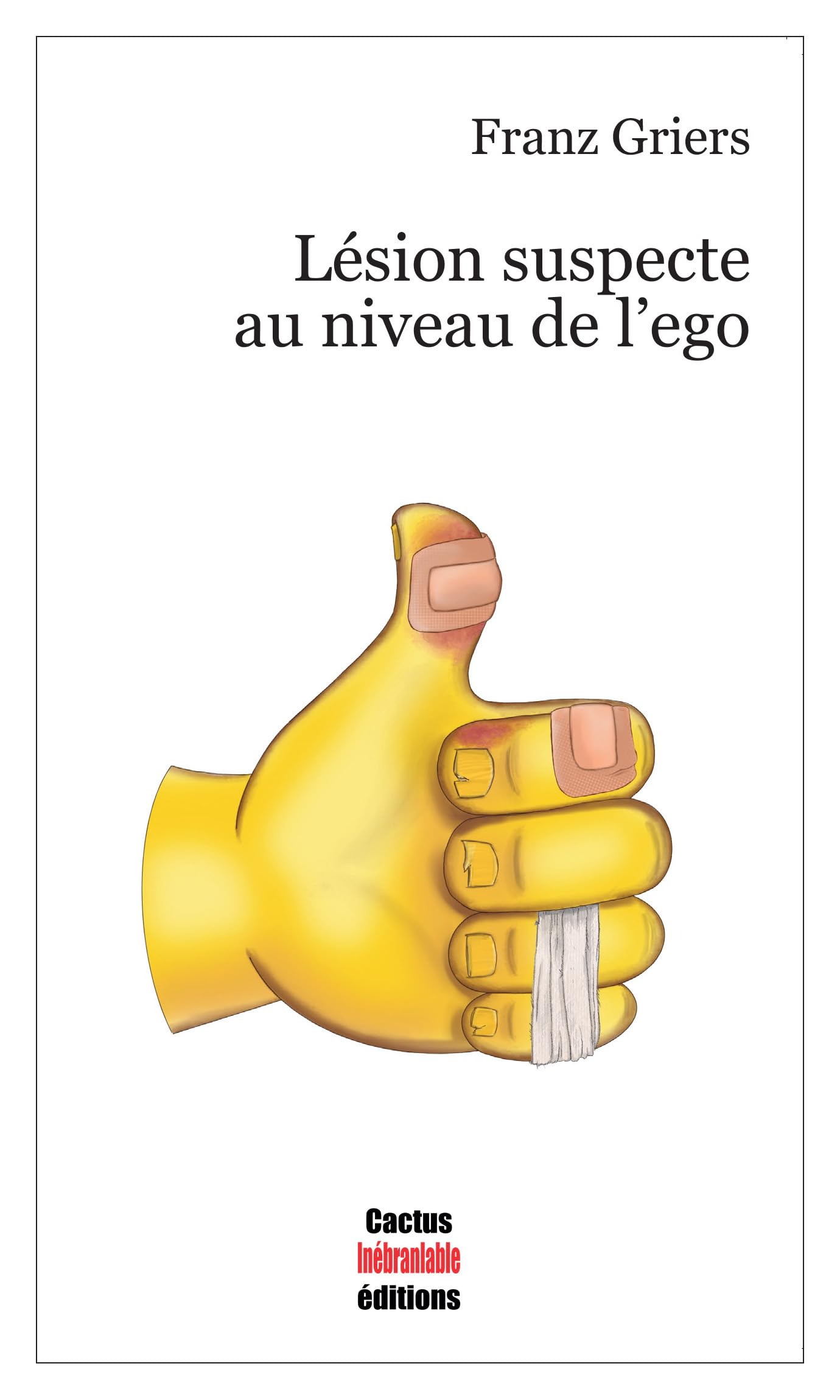Lésion suspecte au niveau de l'ego book