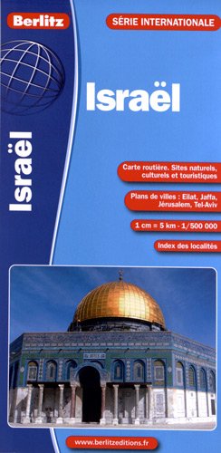 Israël - Carte routière et touristique book